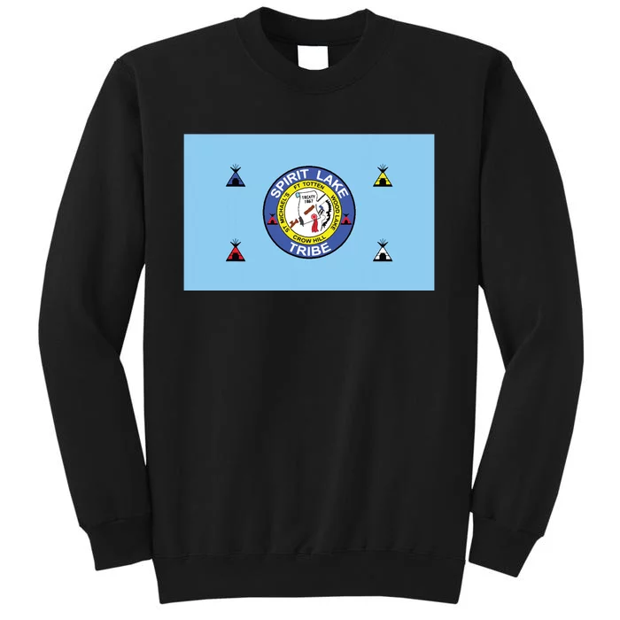 Flag Of Spirit Lake Dakota Tribe Usa Tall Sweatshirt