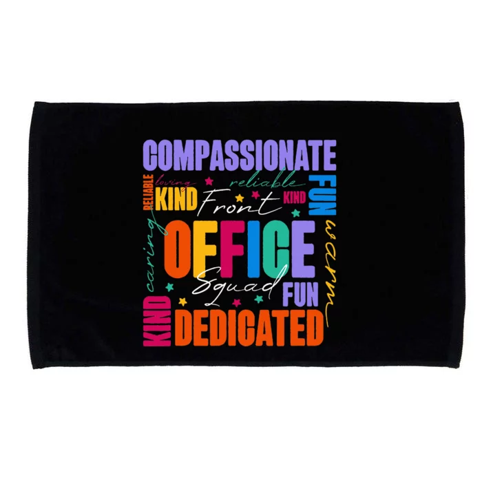 Front Office Squad Front Office Secretary Team Microfiber Hand Towel