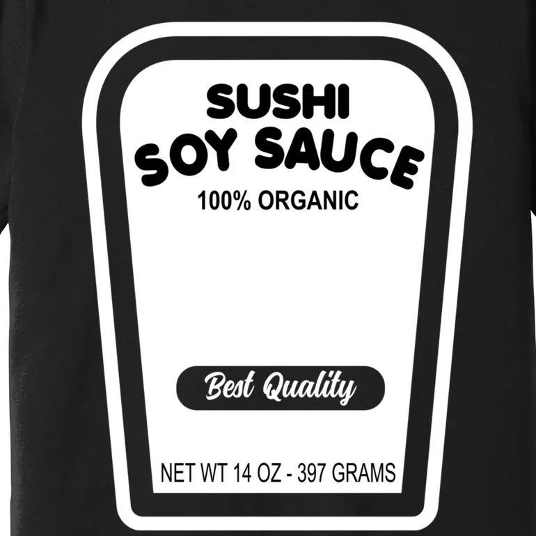 Funny Organic Soy Sauce Halloween Costume Condiment Premium T-Shirt