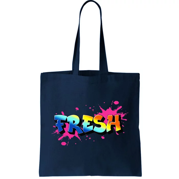 Fresh Old School Graffiti Style Funny Graffiti Graphic Tote Bag