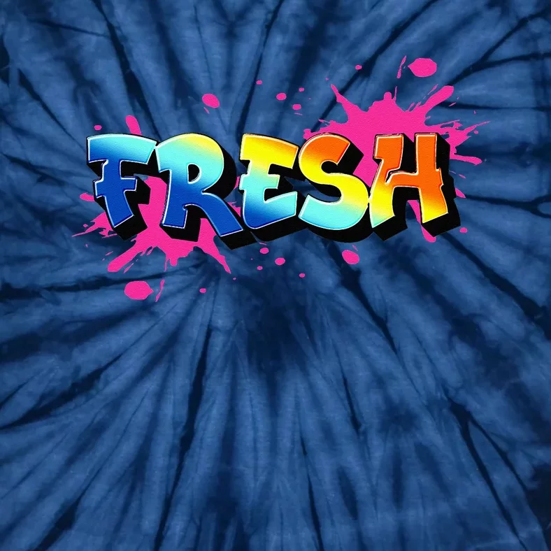 Fresh Old School Graffiti Style Funny Graffiti Graphic Tie-Dye T-Shirt