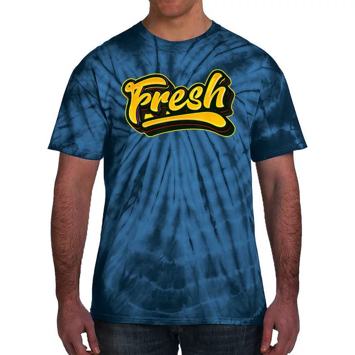 Fresh Old School Graffiti Style Funny Graffiti Graphic Tie-Dye T-Shirt