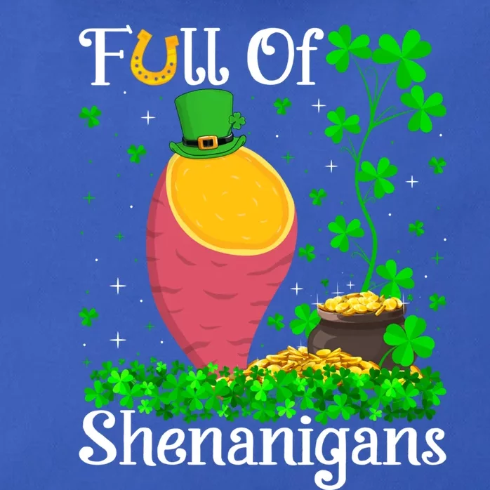 Full Of Shenanigans Sweet Potato Vegetable St Patrick's Day Gift Zip Tote Bag