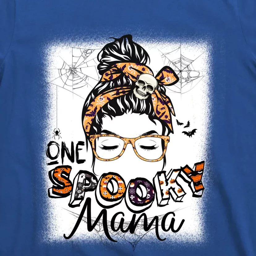 Funny One Spooky Mama Witch Mom Spooky Halloween Day Meaningful Gift T-Shirt