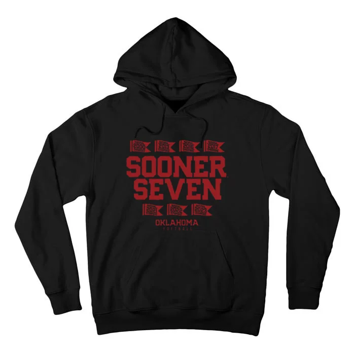 Funny Oklahoma Softball Sooner Seven Tall Hoodie