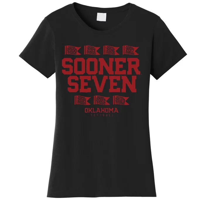 Funny Oklahoma Softball Sooner Seven Women's T-Shirt