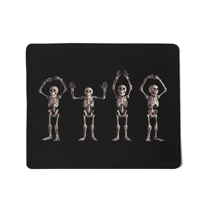 Funny Ohio Skeleton Lover Ohio Halloween Mousepad