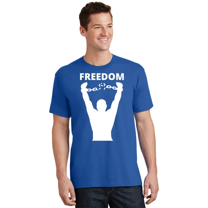 Freedom Of Speech Breaking Away The Chains Gift T-Shirt