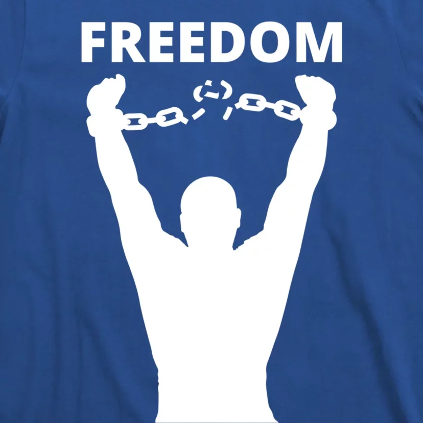 Freedom Of Speech Breaking Away The Chains Gift T-Shirt