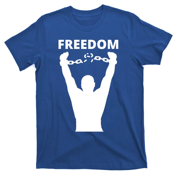 Freedom Of Speech Breaking Away The Chains Gift T-Shirt