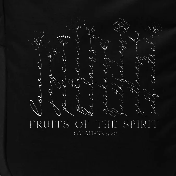 Fruits Of The Spirit Galatians 522 Impact Tech Backpack