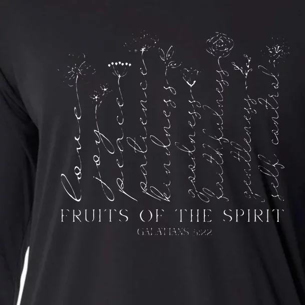 Fruits Of The Spirit Galatians 522 Cooling Performance Long Sleeve Crew