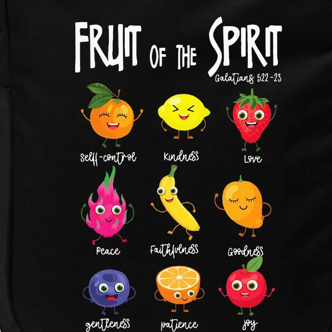 Fruit Of The Spirit Christian Faith Jesus God Lover Impact Tech Backpack