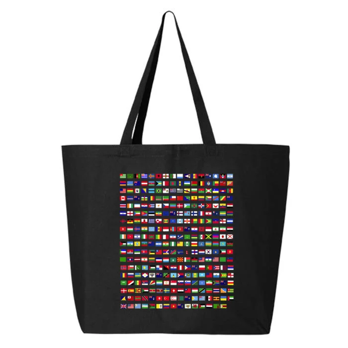 Flags Of The Countries Of The World 287 Flag International 25L Jumbo Tote