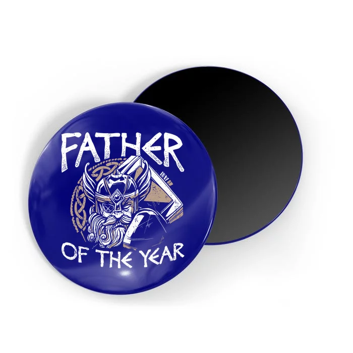 Father Of The Year FatherS Day Viking Gift Magnet