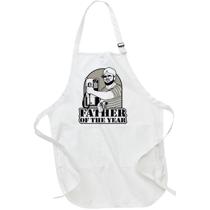 Father Of The Year Full-Length Apron With Pocket