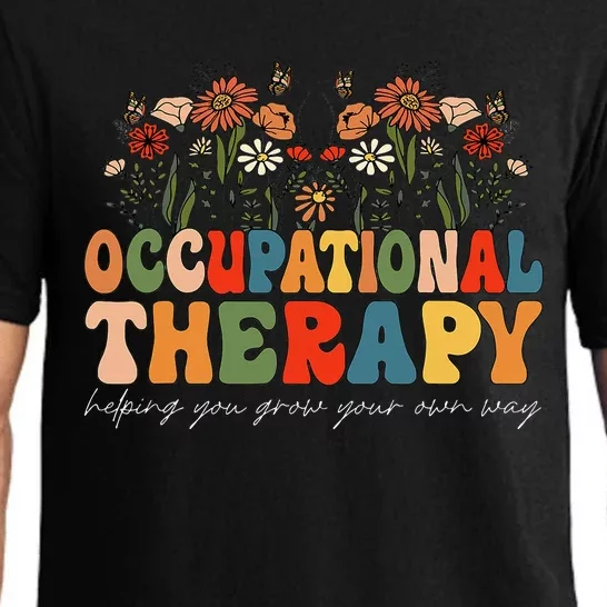 Floral Occupational Therapy Wildflowers Occupational Therapy Pajama Set