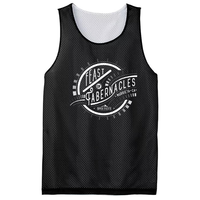 Feast Of Tabernacles God With Us Rock Valley Christian Mesh Reversible Basketball Jersey Tank