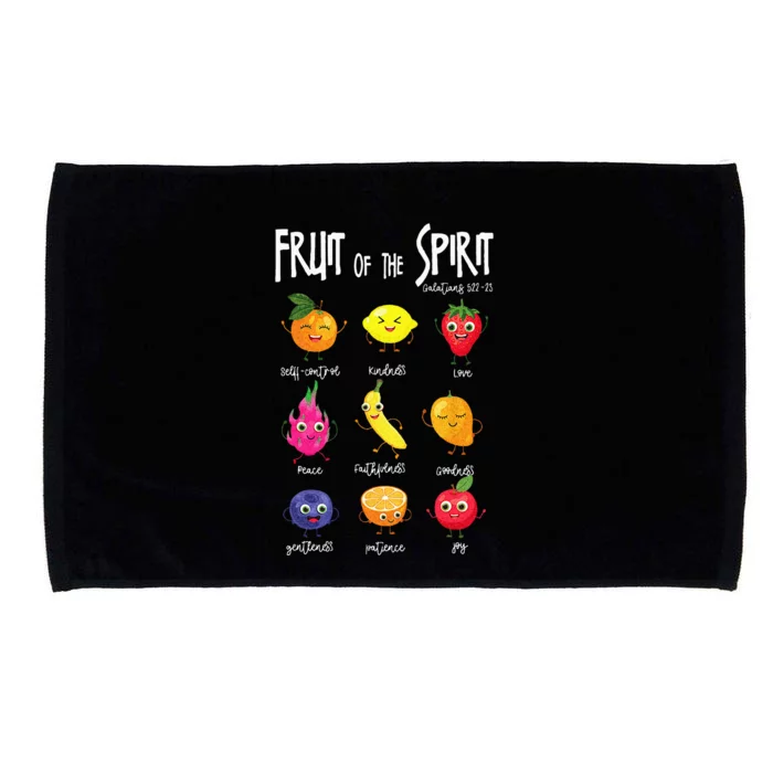 Fruit Of The Spirit Christian Faith Jesus God Lover Microfiber Hand Towel