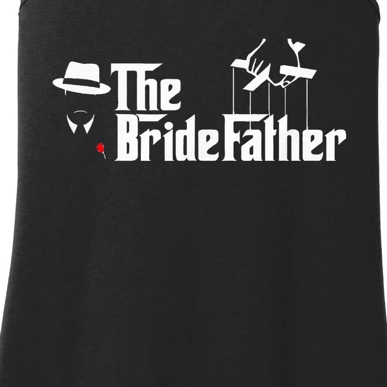 Father Of The Bride The Bridefather Ladies Essential Tank