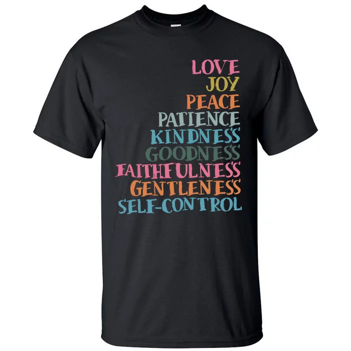 Fruits Of The Spirit Tall T-Shirt