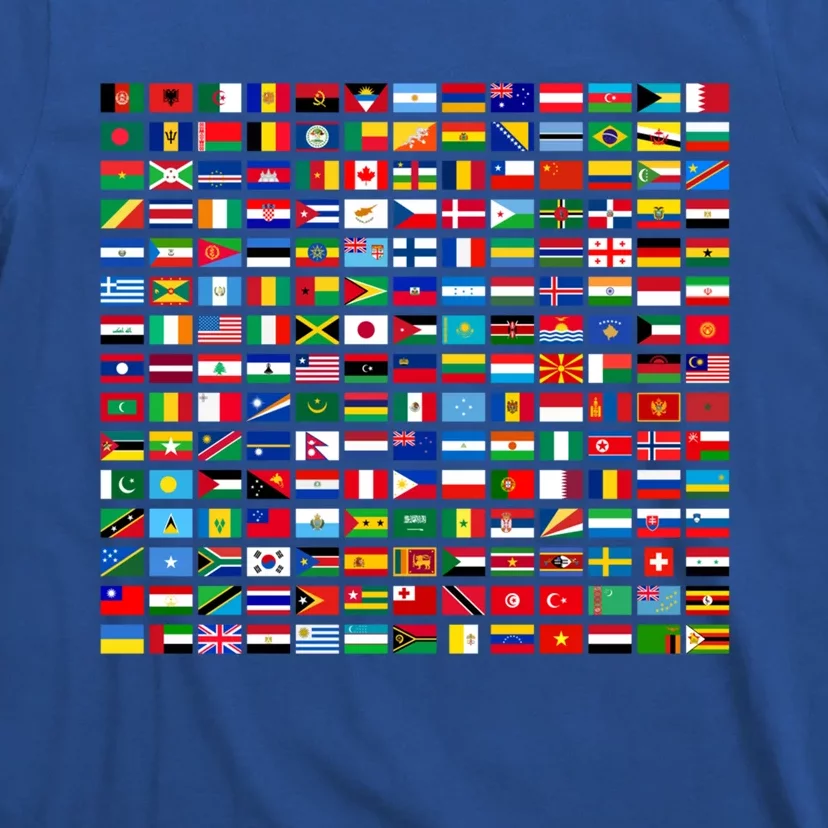 Flags Of The Countries Of The World Graphic Cool Designs Meaningful Gift T-Shirt