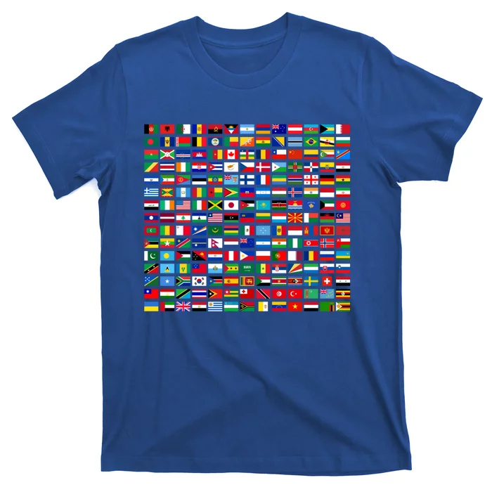 Flags Of The Countries Of The World Graphic Cool Designs Meaningful Gift T-Shirt