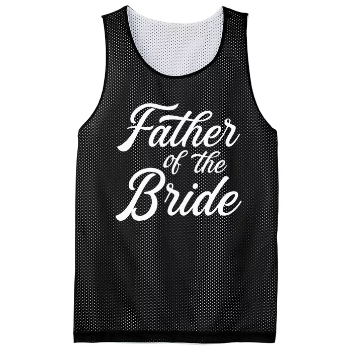 Father Of The Bride Dad Gift For Wedding Or Bachelor Party Mesh Reversible Basketball Jersey Tank