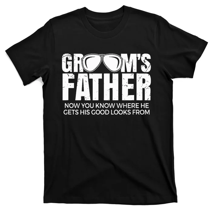 Father Of The Groom Wedding Costume GroomS Father T-Shirt