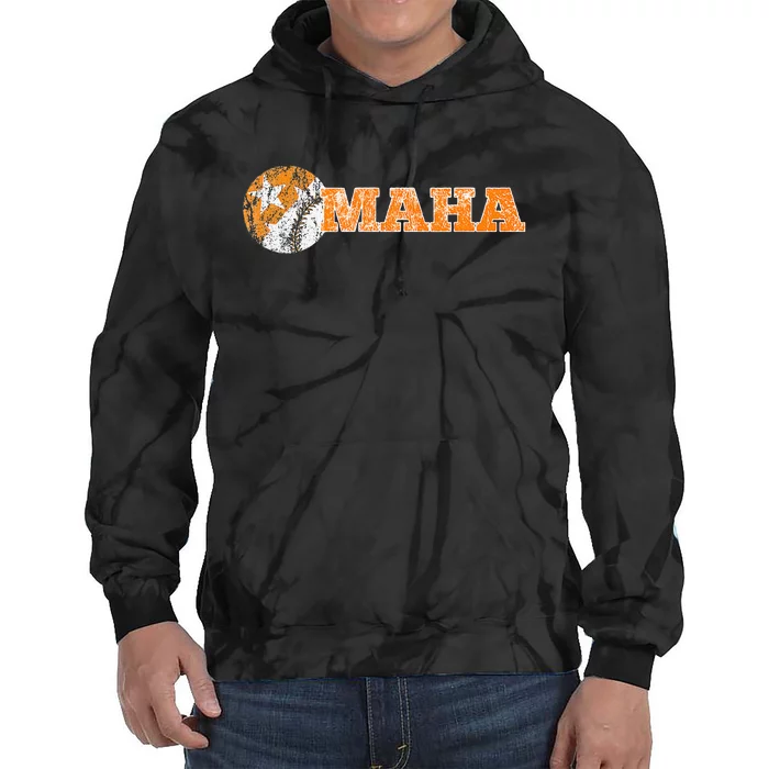 Fan Of Tennessee In Baseball Going To Omaha Tie Dye Hoodie