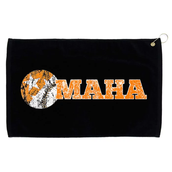 Fan Of Tennessee In Baseball Going To Omaha Grommeted Golf Towel