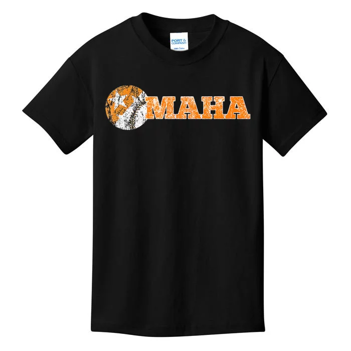 Fan Of Tennessee In Baseball Going To Omaha Kids T-Shirt