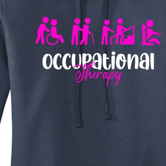 Funny Occupational Therapy Month Ot Therapist Healthcare Cool Gift Women's Pullover Hoodie