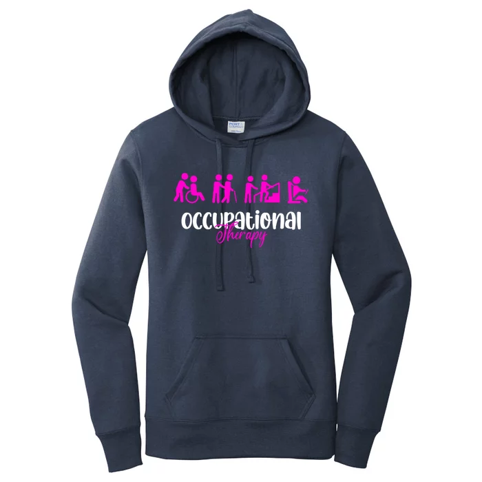 Funny Occupational Therapy Month Ot Therapist Healthcare Cool Gift Women's Pullover Hoodie