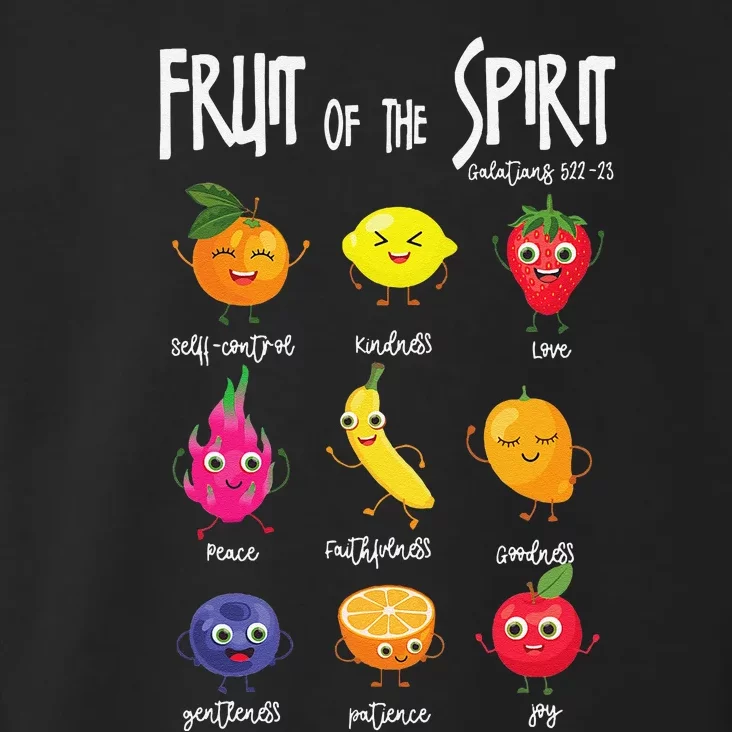 Fruit Of The Spirit Christian Faith Jesus God Lover Toddler Hoodie