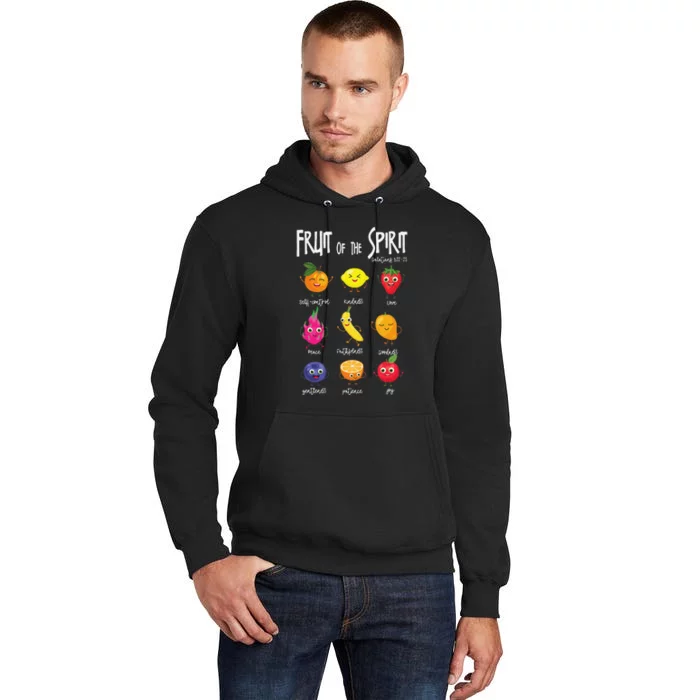 Fruit Of The Spirit Christian Faith Jesus God Lover Tall Hoodie