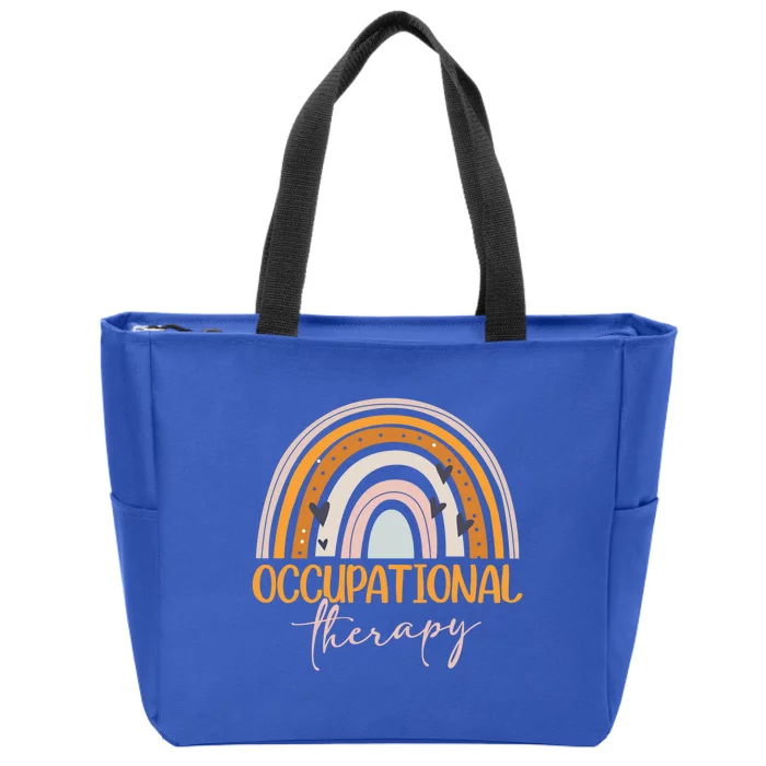 Funny Occupational Therapy Quote Cool Ot Therapist Ot Month Gift Zip Tote Bag