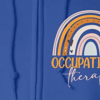 Funny Occupational Therapy Quote Cool Ot Therapist Ot Month Gift Full Zip Hoodie