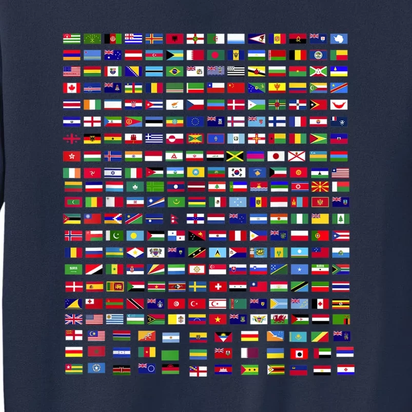 Flags Of The Countries Of The World 287 Flag International Sweatshirt