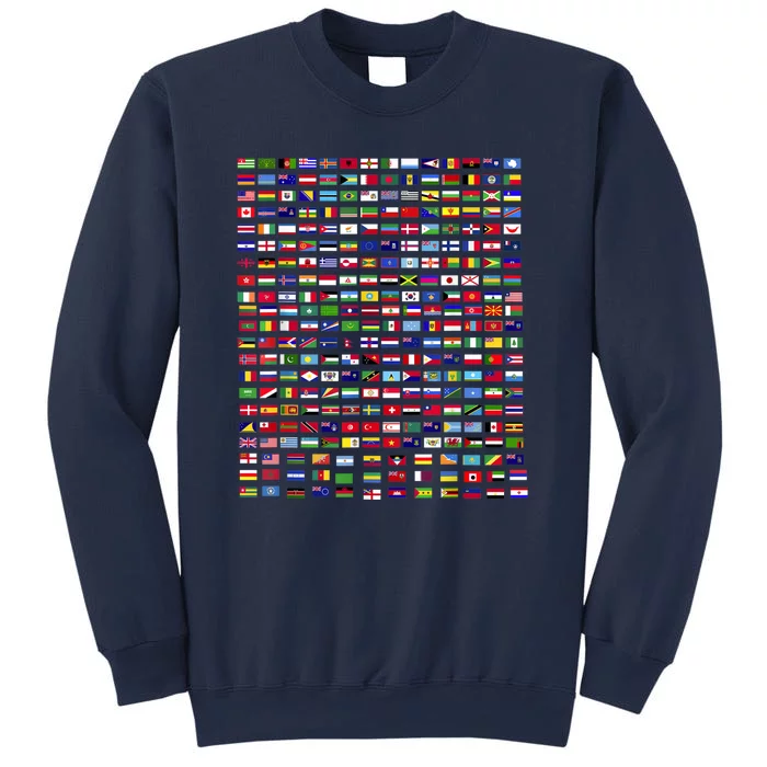 Flags Of The Countries Of The World 287 Flag International Sweatshirt