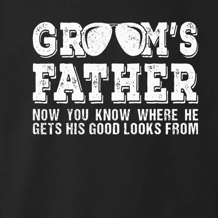 Father Of The Groom Wedding Costume Grooms Father Toddler Hoodie