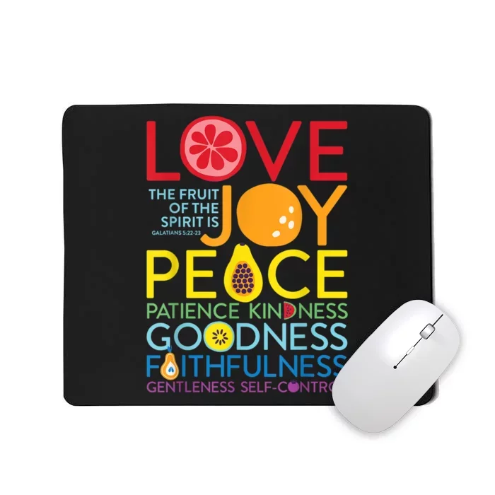 Fruit Of The Spirit Galatians Mousepad