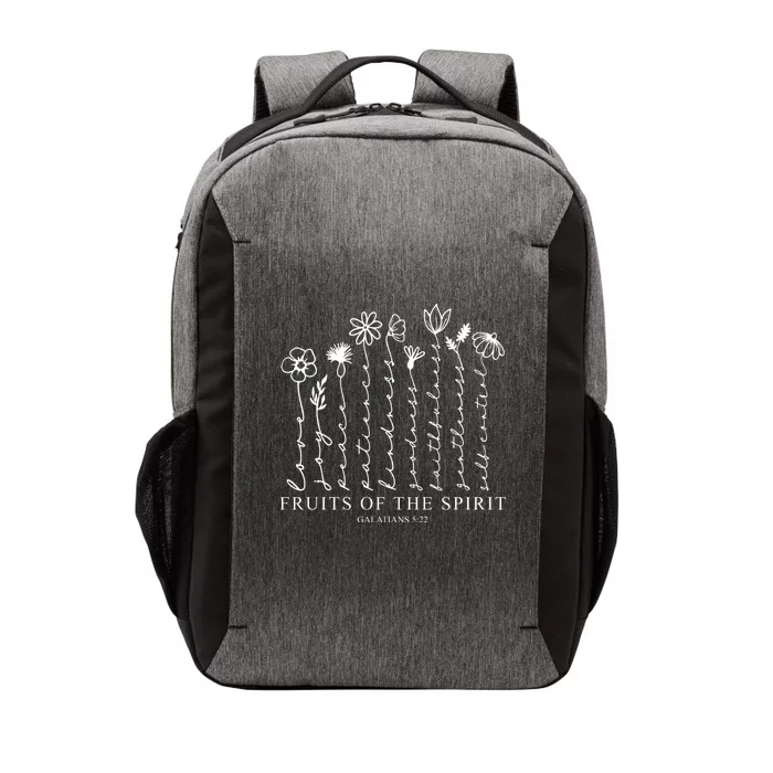 Fruits Of The Spirit Christian Floral Vector Backpack