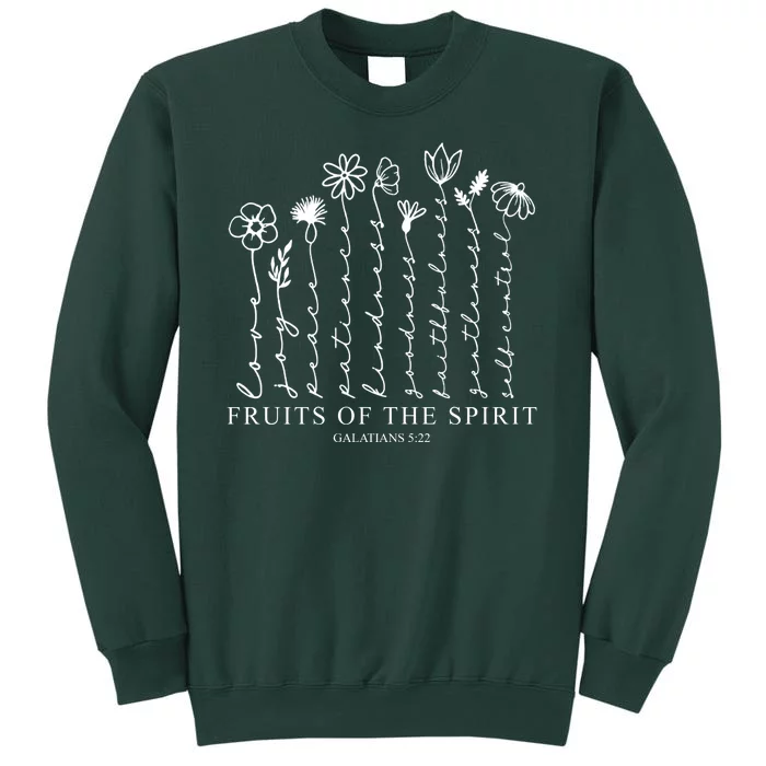 Fruits Of The Spirit Christian Floral Sweatshirt