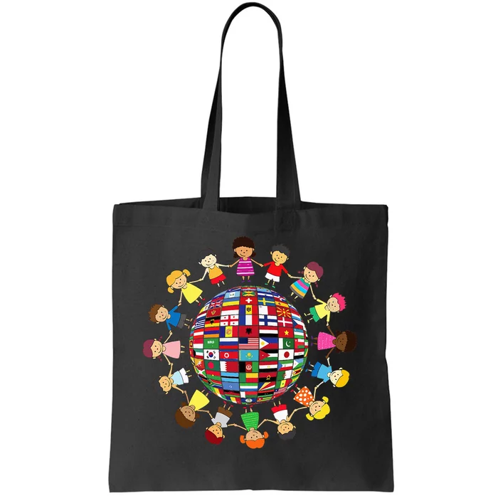 Flags Of The World Cultural Diversity Around The Globe Tote Bag