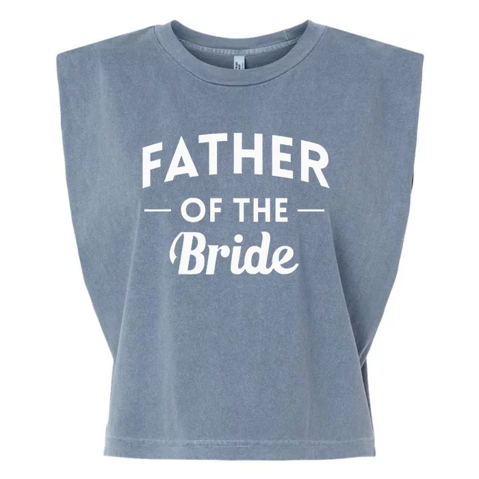 Father Of The Bride Father The Bride JGA Garment-Dyed Women's Muscle Tee