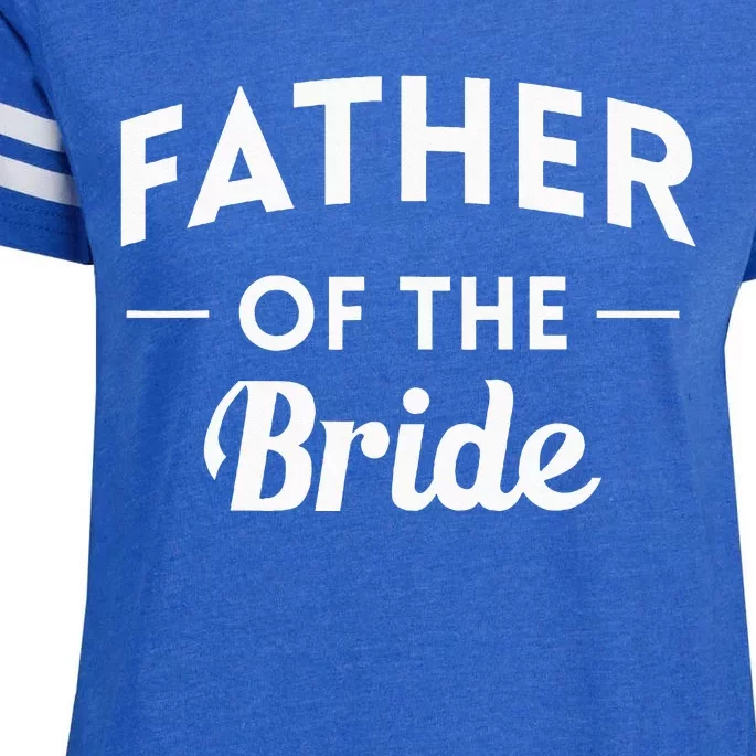 Father Of The Bride Father The Bride JGA Enza Ladies Jersey Football T-Shirt