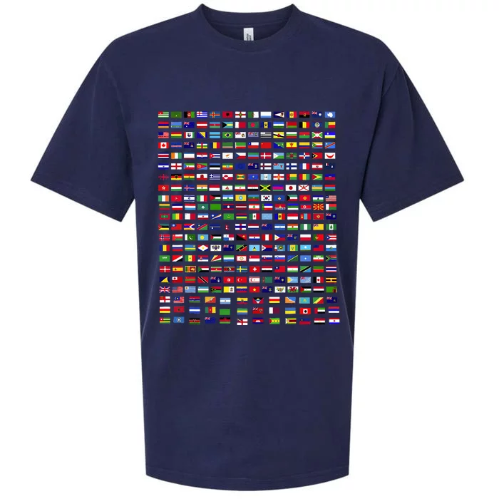 Flags Of The Countries Of The World 287 Flag International Sueded Cloud Jersey T-Shirt