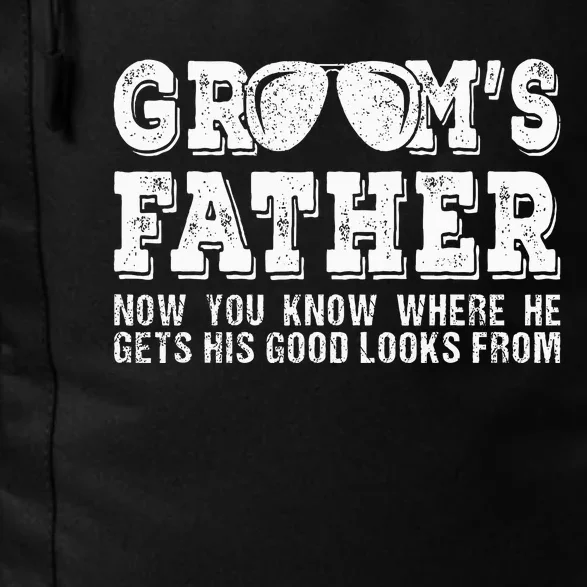 Father Of The Groom Wedding Costume GroomS Father Daily Commute Backpack