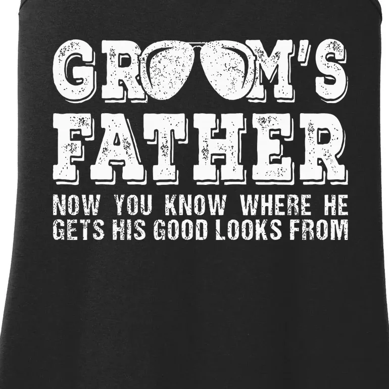 Father Of The Groom Wedding Costume GroomS Father Ladies Essential Tank